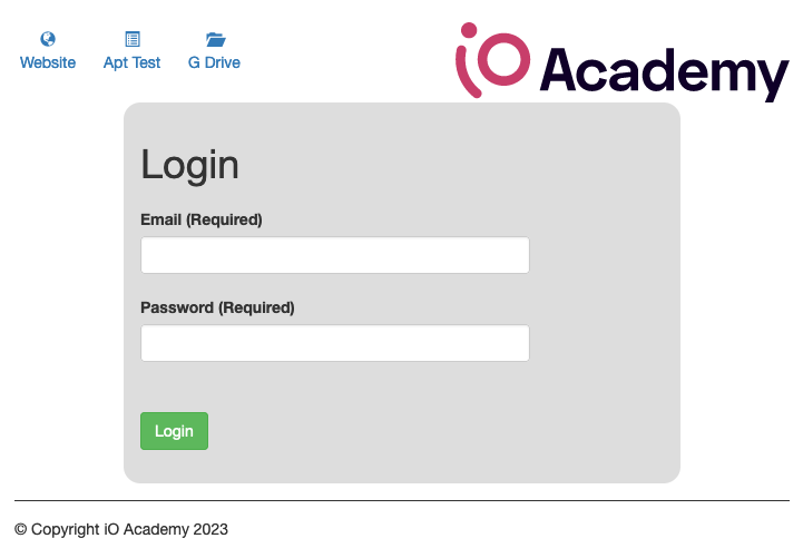 Screenshot of Example D