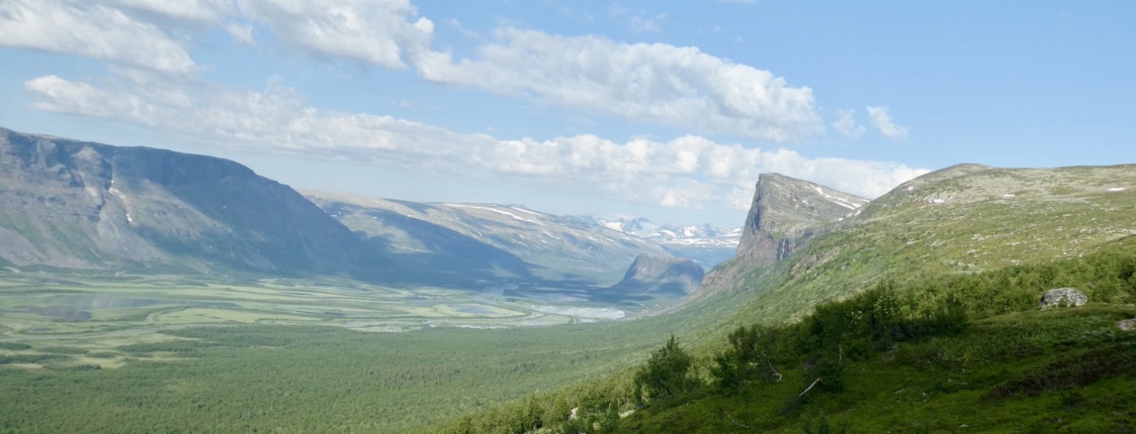 river delta and Skierfe mountain